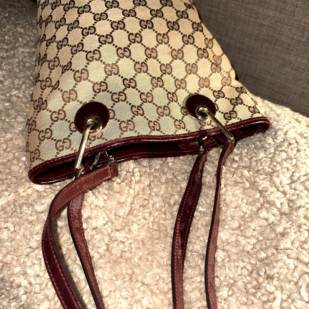GUCCI ๐ค GG Eclipse Canvas Tote - Picture 8 of 8